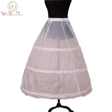 3 кольца обруч юбка мяч Gowsn Petticoat Пышное Платье на выпускной Свадебная юбка