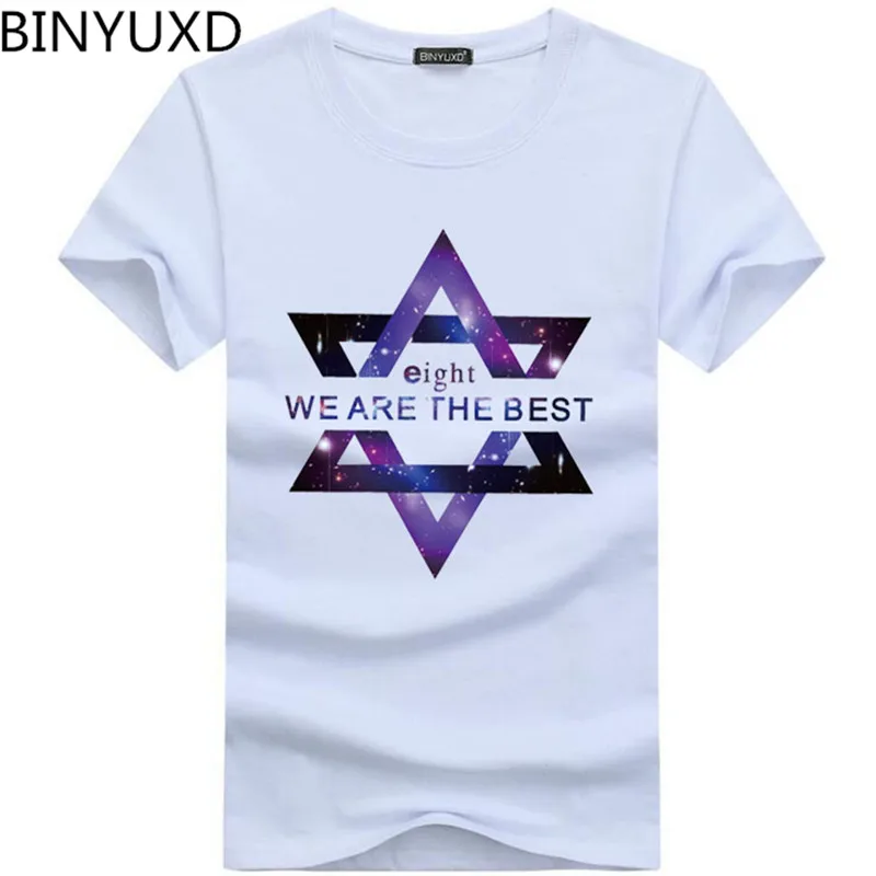 

BINYUXD New brand Mens t-shirts Casual clothes Funny brand t shirt men print Cotton T Shirt Mens Hip hop Skate Tshirt Tops tee