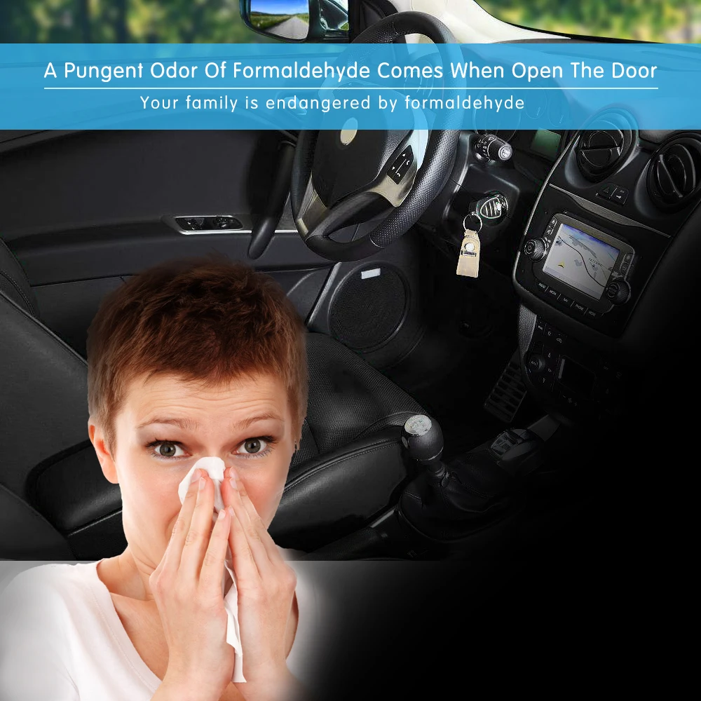 Автомобильный озоновый очиститель воздуха, очиститель воздуха, удаление запаха дыма, бактерий, мини-очиститель с функцией автомобильного зарядного устройства для телефона