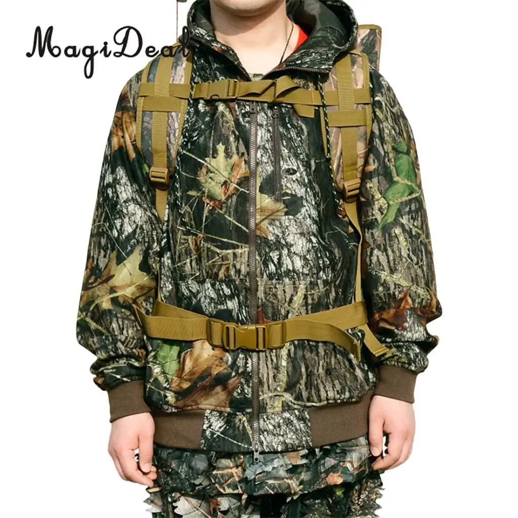 MagiDeal Perfeclan Nylon Hunting Archery Bow Backpack Bag Compound Bow Holder Case 600D Nylon for Camping Hiking Travell