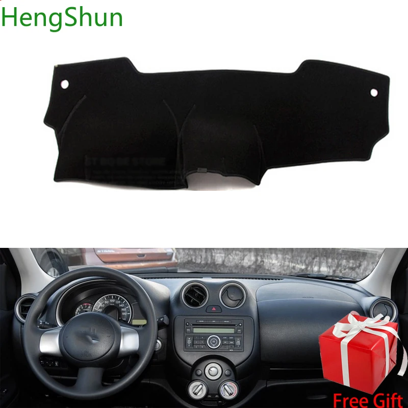 

For Nissan MARCH Micra K13 2010-2016 Car Styling Dash Mat Dashmat Dashboard Sticker Cover Sun Shade Dash Board Cover Carpet
