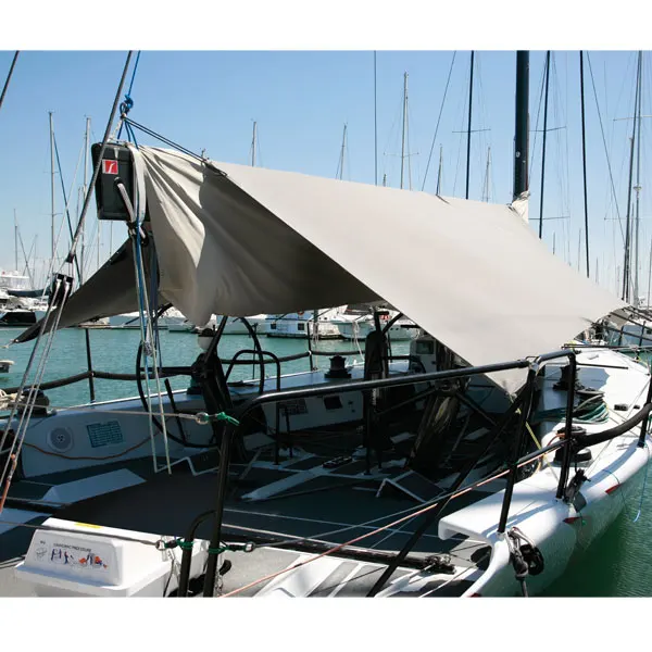 Навес для лодки серый Циклон 220 г/Polyester полиэстер холст УФ-стойкая ткань MA 402
