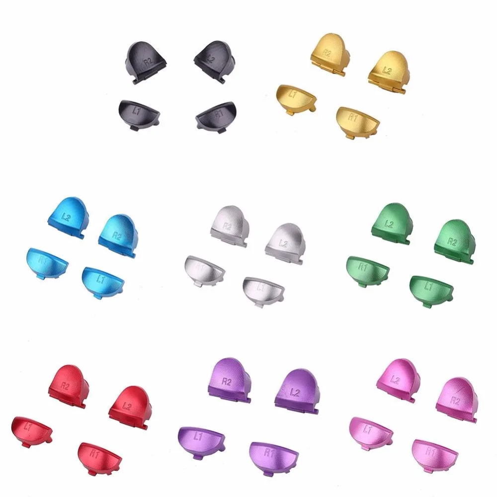 Cewaal 4Pcs R1 L1 R2 L2 Trigger Buttons Set Parts For PS4 font b Video b