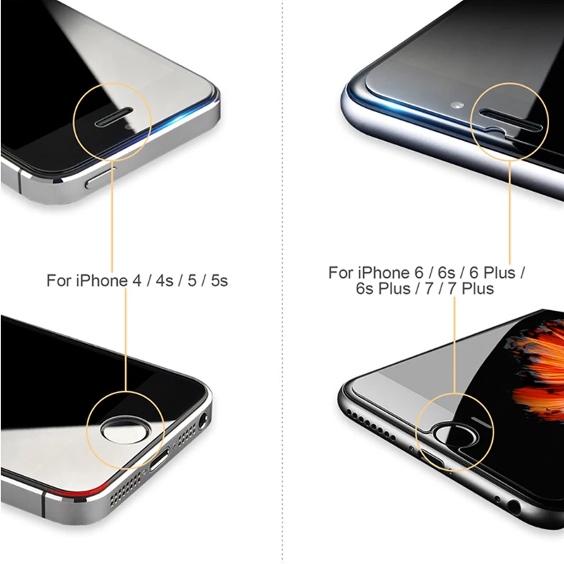Закаленное стекло для iphone X 8 8plus 0 3 мм 9H 2.5D|tempered glass|glass forglass tempered |