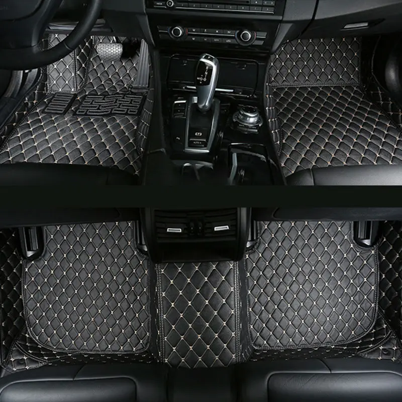 

Car floor mats for Skoda Octavia 1 2 a5 a7 Superb 2 3 Yeti Fabia 3 Rapid spaceback , Alto Jimny Swift SX4 leather carpets