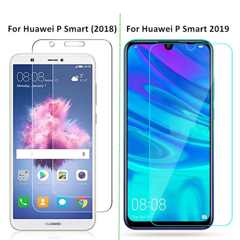 Защитное стекло на P Smart Защитная пленка для экрана для huawei Psmart защитная пленка из закаленного стекла Huawie Tremp лист Sklo Staklo Protect