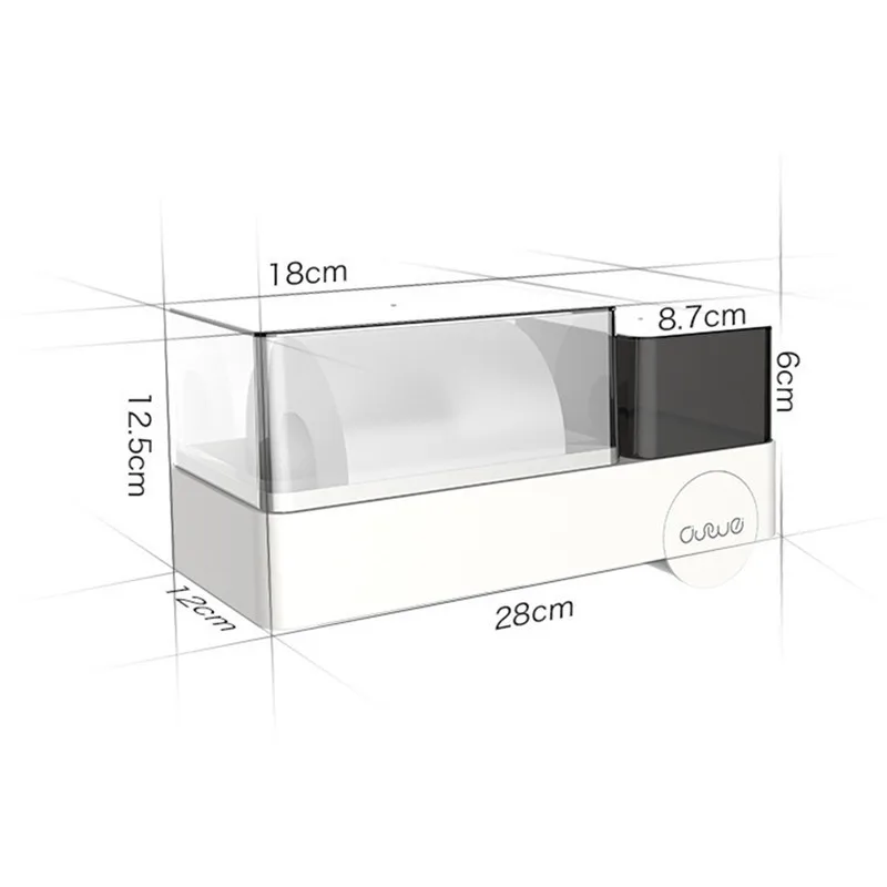 Рулон бумажной трубки бытовой бумажный держатель для полотенец туалетной бумаги держатель ткань для ванной коробки дырокол-бесплатно Водонепроницаемая стойка для туалетной бумаги XNC