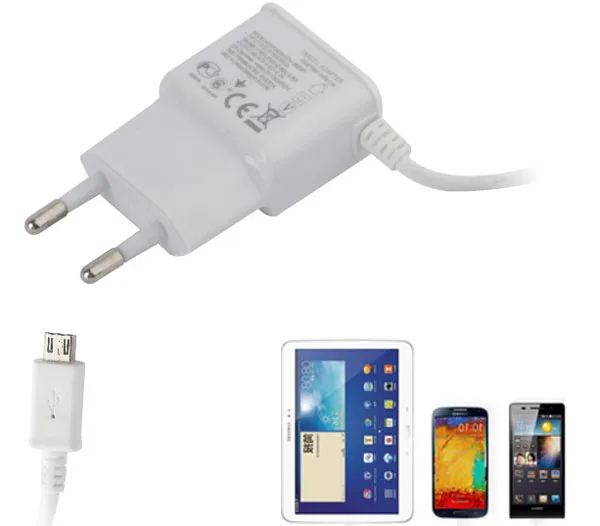 2A Micro USB кабель ЕС США мобильного телефона быстрее Зарядное устройство для Galaxy On7