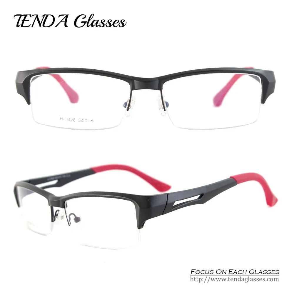 Fashion Sport Flexible Plastic Eyeglass Frame Men Prescription Eyewear