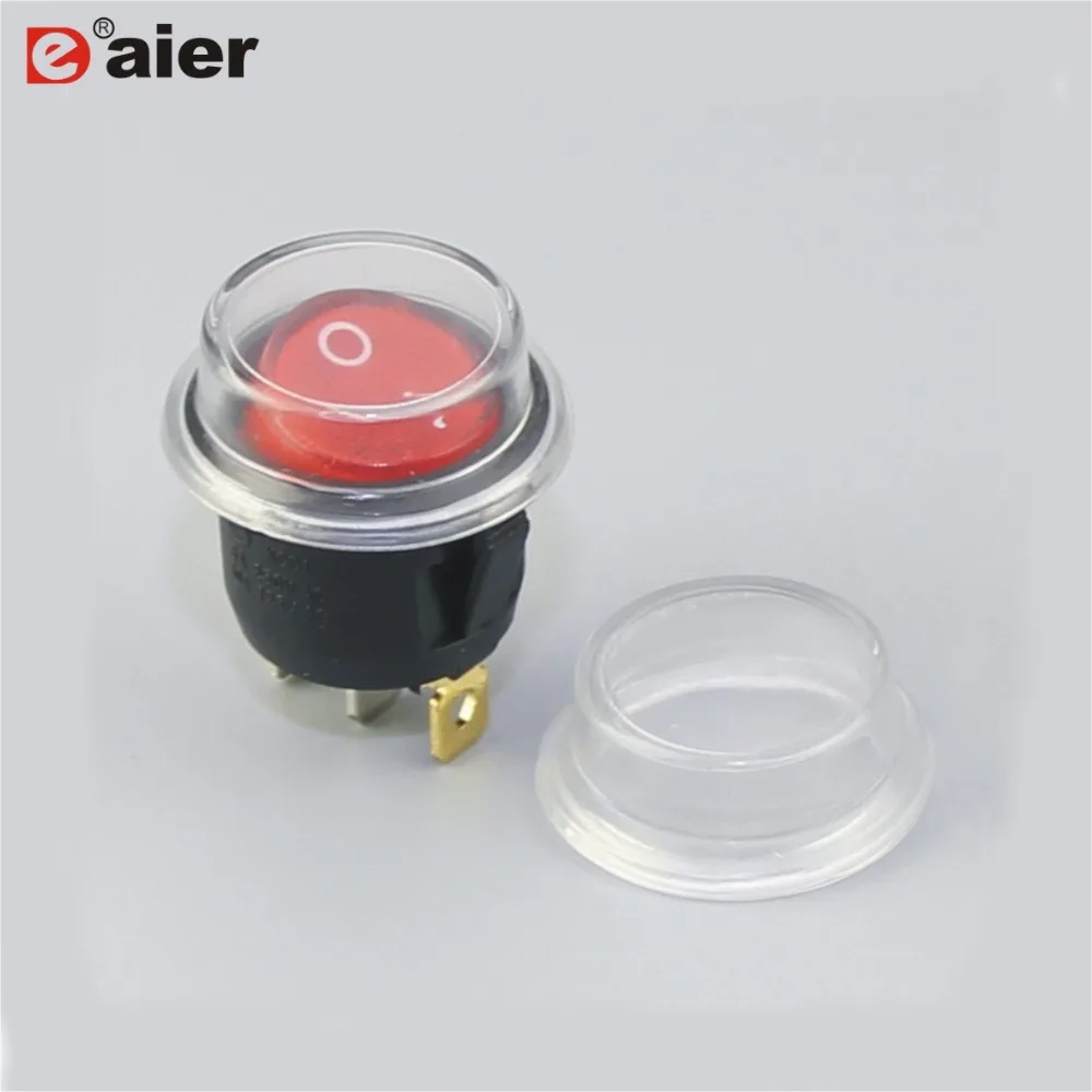 Buy 1000PCS WPC 02 Transparent Round Waterproof Rocker
