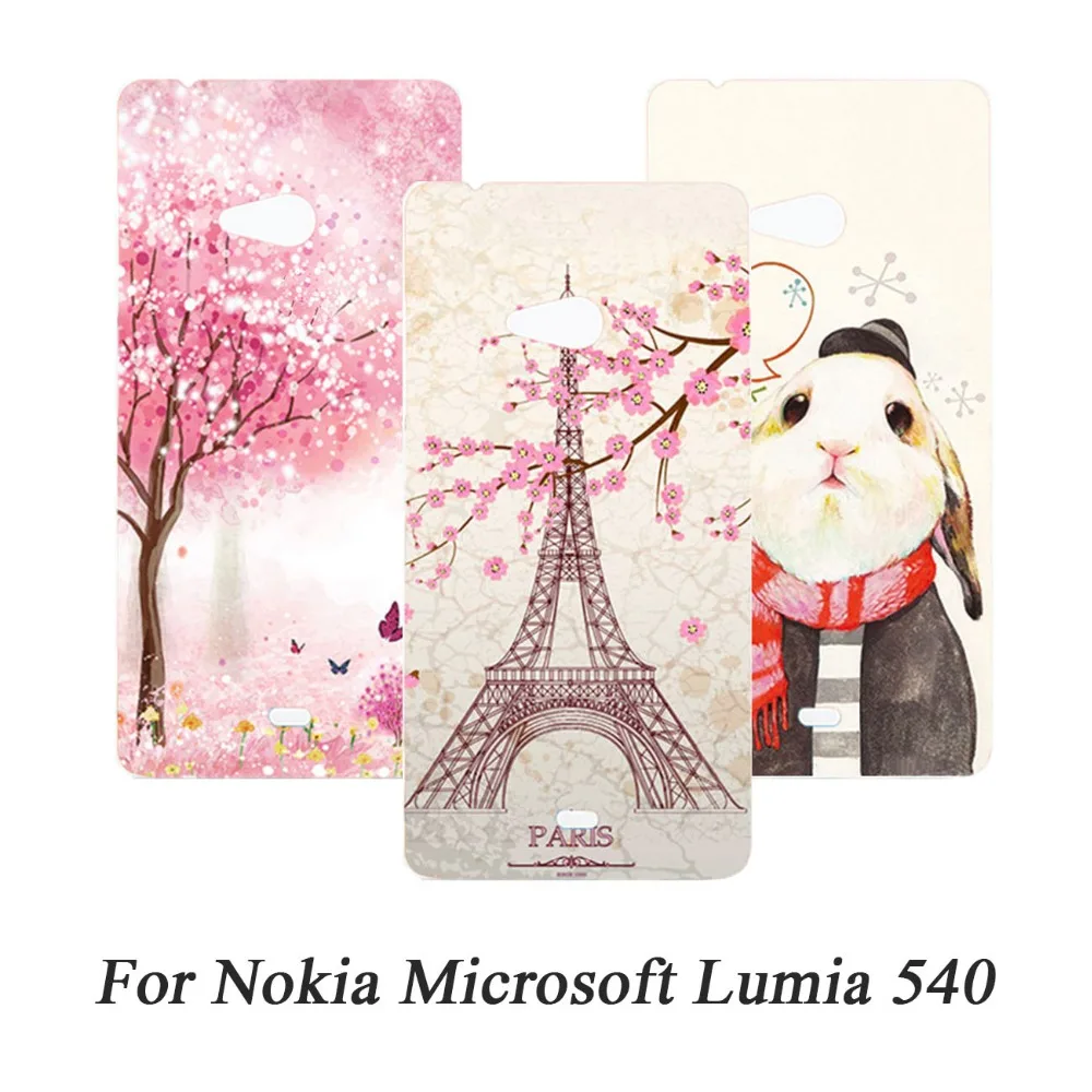 Чехол для телефона Nokia Microsoft Lumia 540 чехлы жесткий чехол с рисунком 225 650 610 800 550 950 X A110