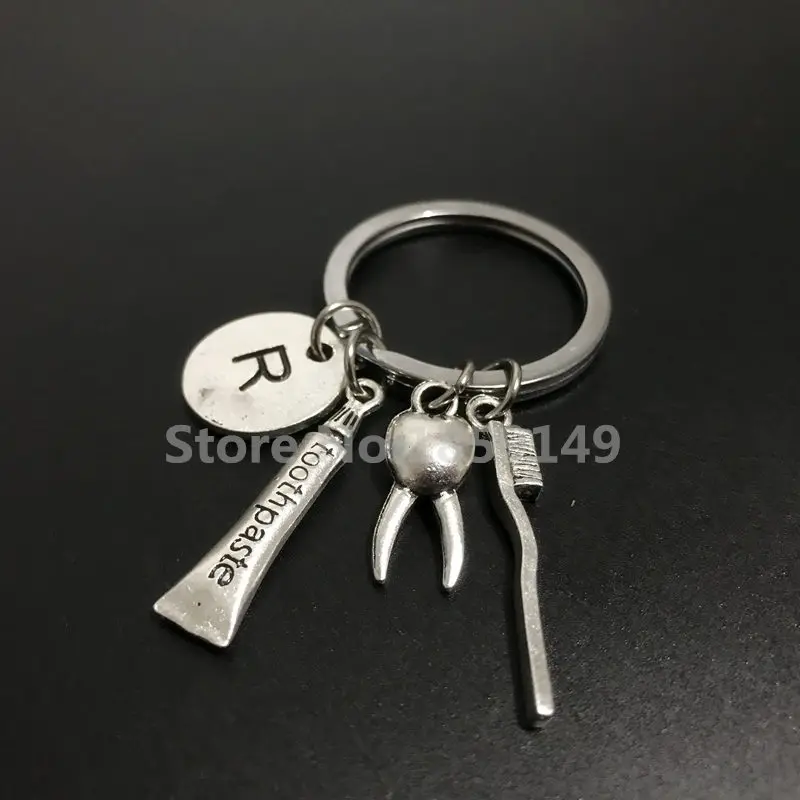 

1pc Dentist Key ring Dentist Key chain Dental Assistant Gift