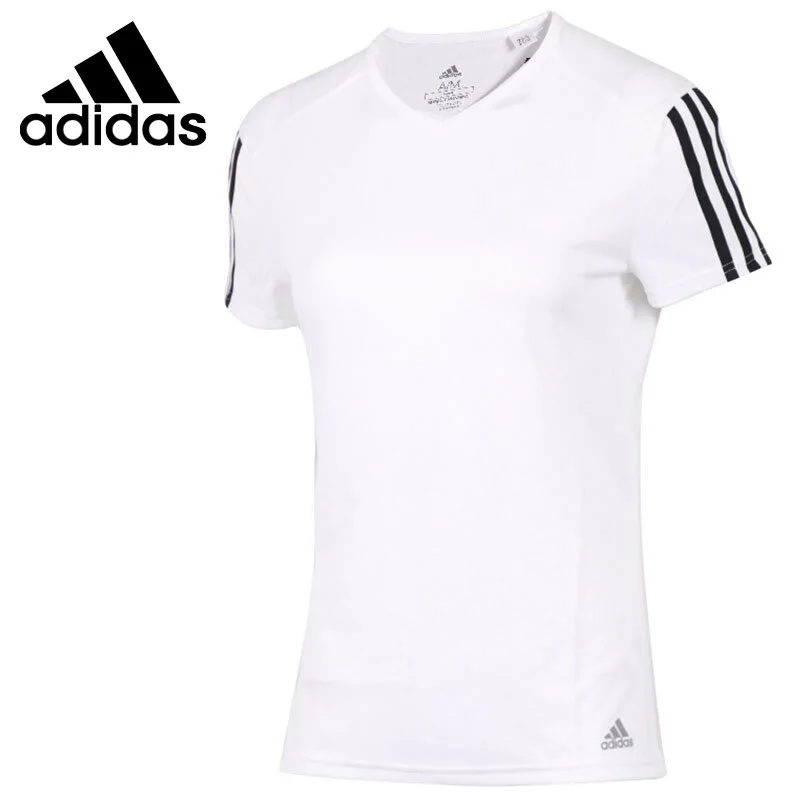 Original New Arrival Adidas RUN 3S TEE W Women's T shirts short sleeve  Sportswear|Skateboarding T-Shirts| - AliExpress