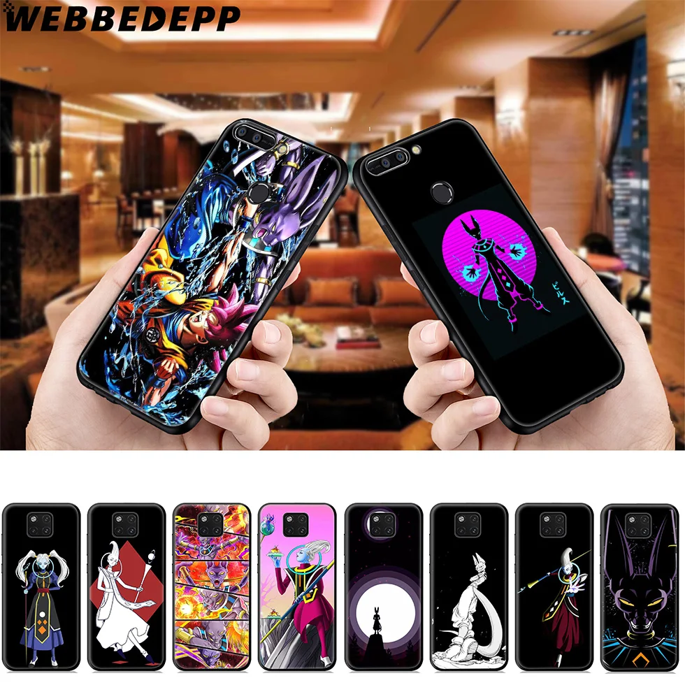 Dragon Ball Z Whis beerus Soft Case for Huawei Mate Honor 20 6A 7A 7C 7X 8 9 9X 10 View Lite Pro 30 |