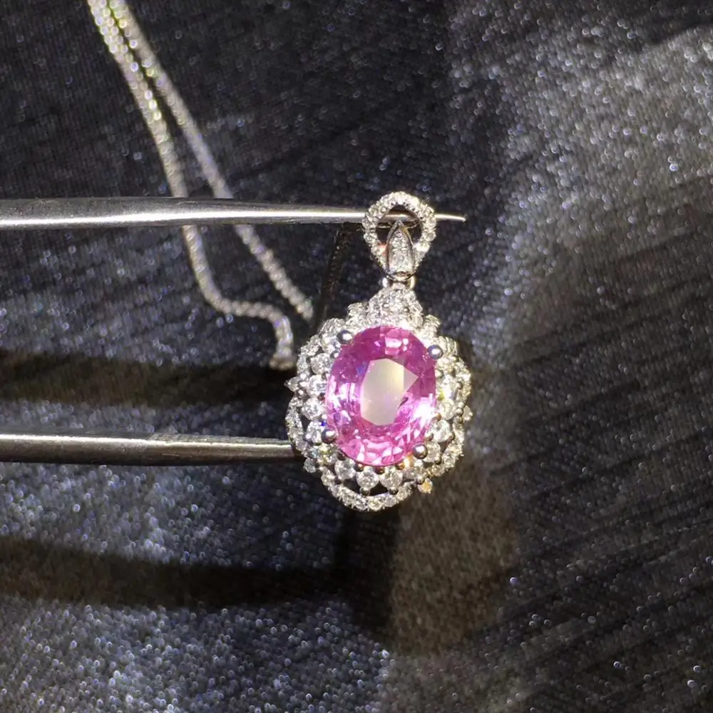 

Ruby Key Pendants Fine Jewelry Pure 18 K Gold Diamonds Jewelry AU750 Natural Red Ruby 0.7ct Gemstones Fine Pendants Necklaces