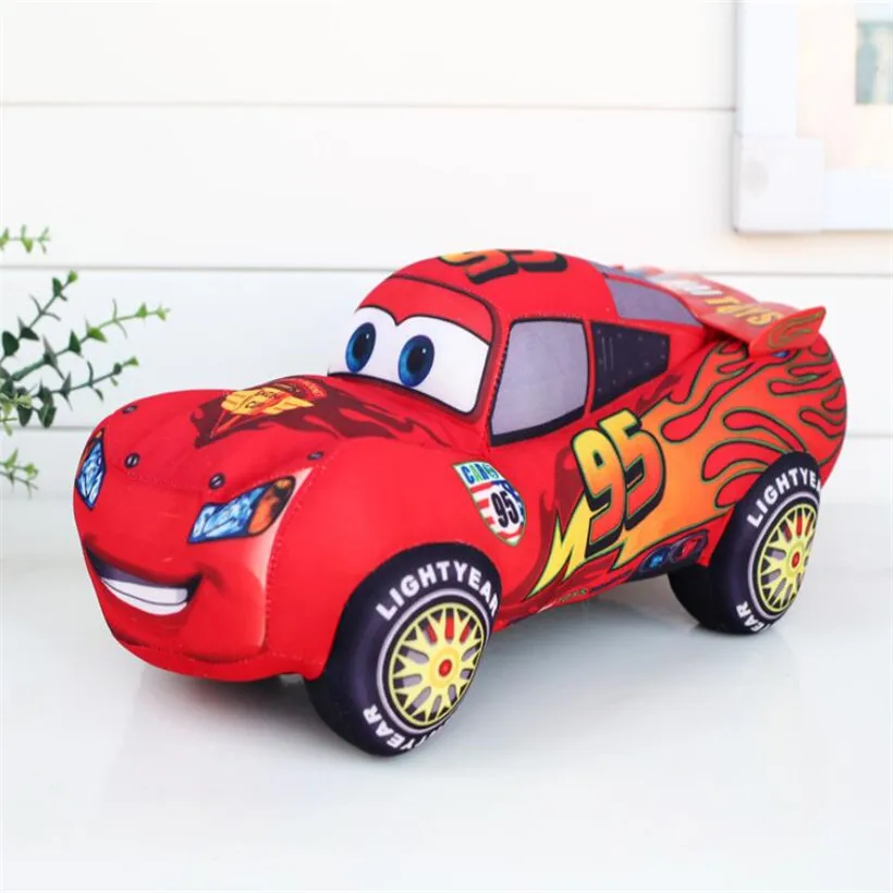 Машинки disney Pixar Cars 3 Lightning McQueen Плюшевые игрушки 17 см милые Мультяшные игрушки-машинки для детей подарки на день рождения