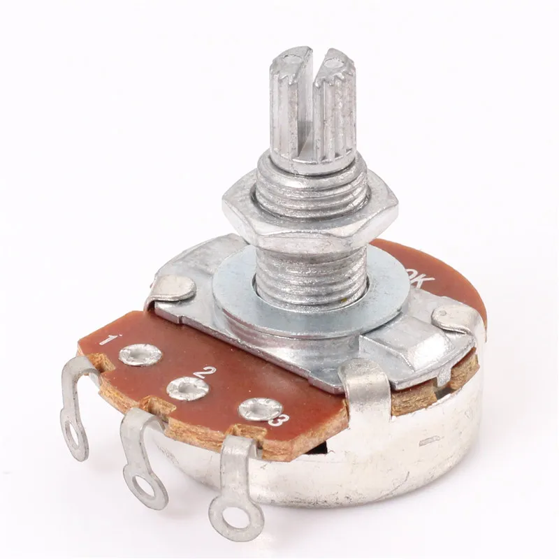 Potentiometer Shaft Types