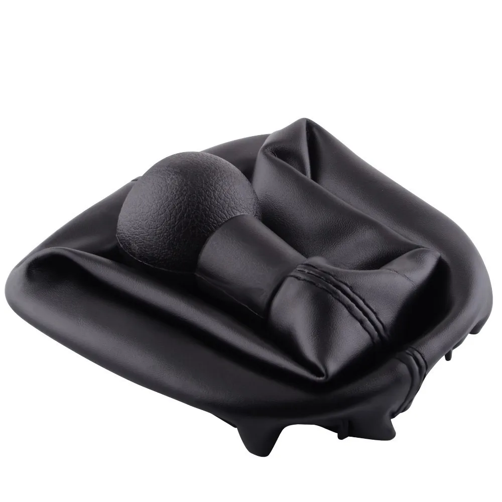 

NS Modify 5 Speed Shift Knob Shifter Boot Cover Gear Shift Collars For PEUGEOT 207 307 406 for CITROEN C3 C4 C5 XSARA