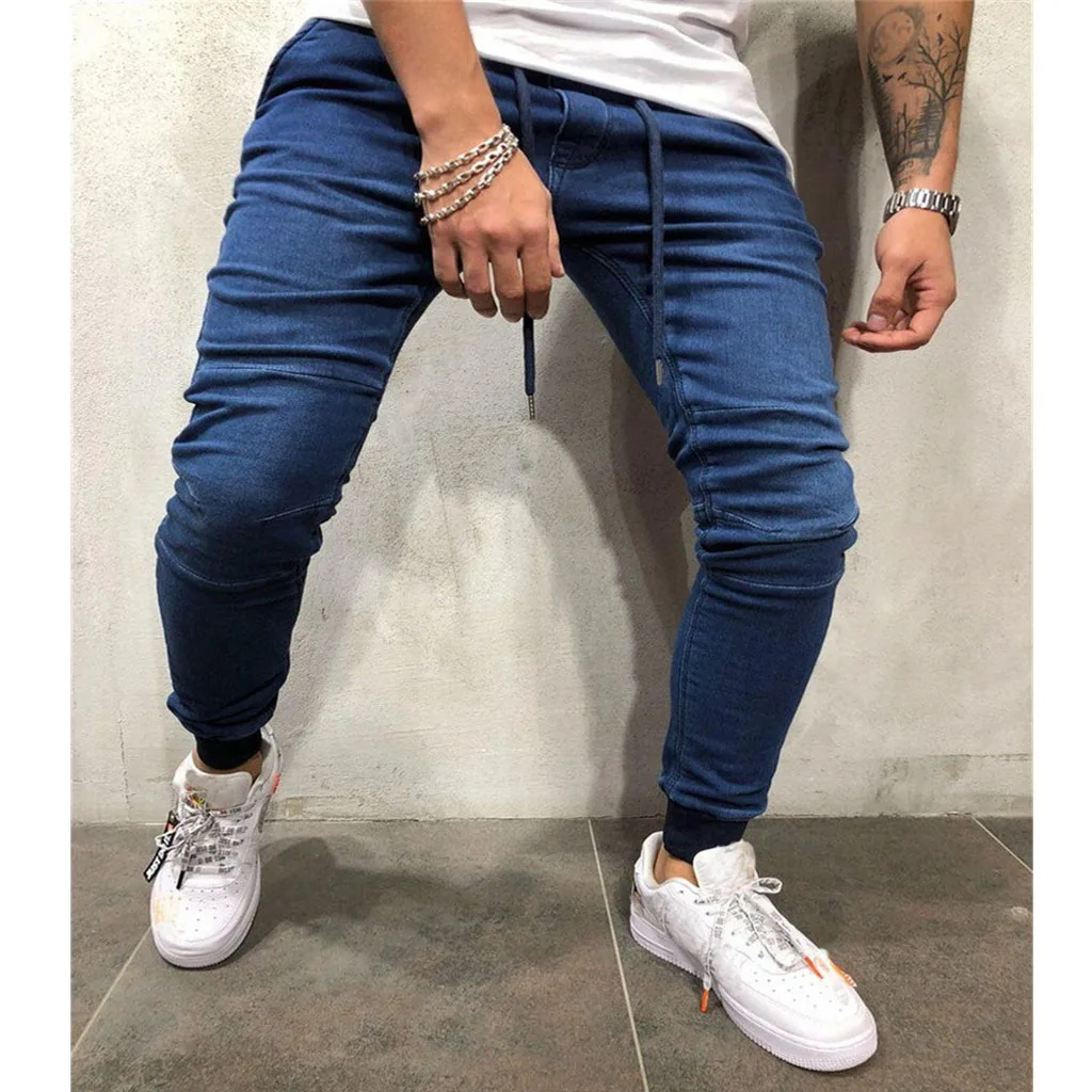 Хит, модные мужские брюки с поясом, мужские повседневные Прямые брюки-карго с карманами M-XXXL