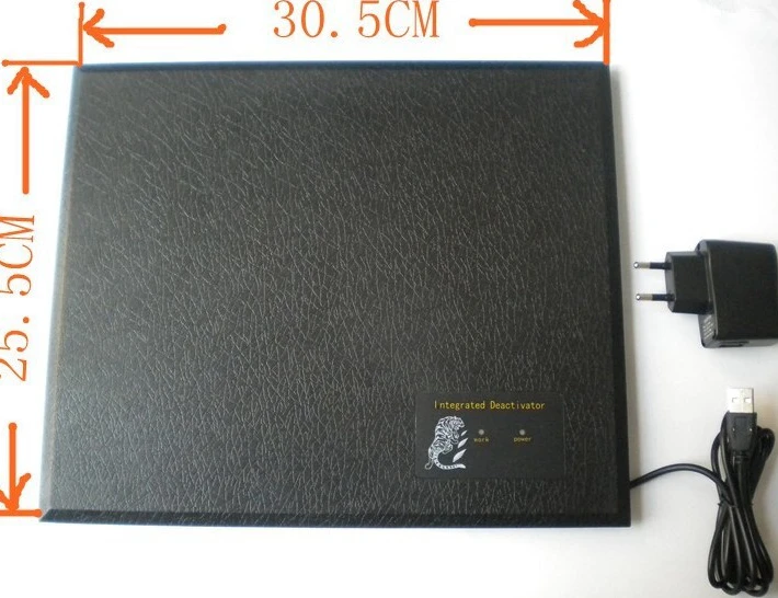 

EAS Integrated deactivator, pre-alarm, alarm with sound and lights, 8.2mhz