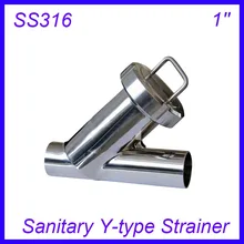 1 ''Санитарно нержавеющей стали SS316 Y Тип фильтр f пиво/Молочные/фармацевтические/бевераг/химической промышленности