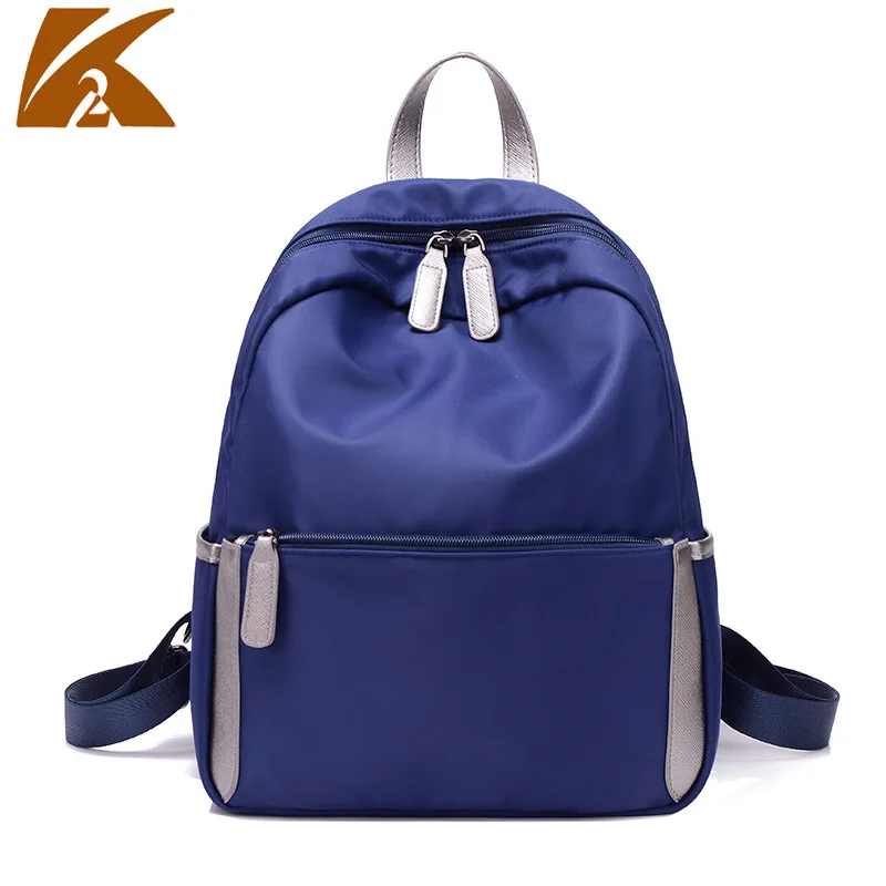 

KVKY Backpack 2019 Women Nylon Backpacks Casual Female Travel Shoulder Bag Ladies Bagpack Preppy School Bags For Girls Mochilas