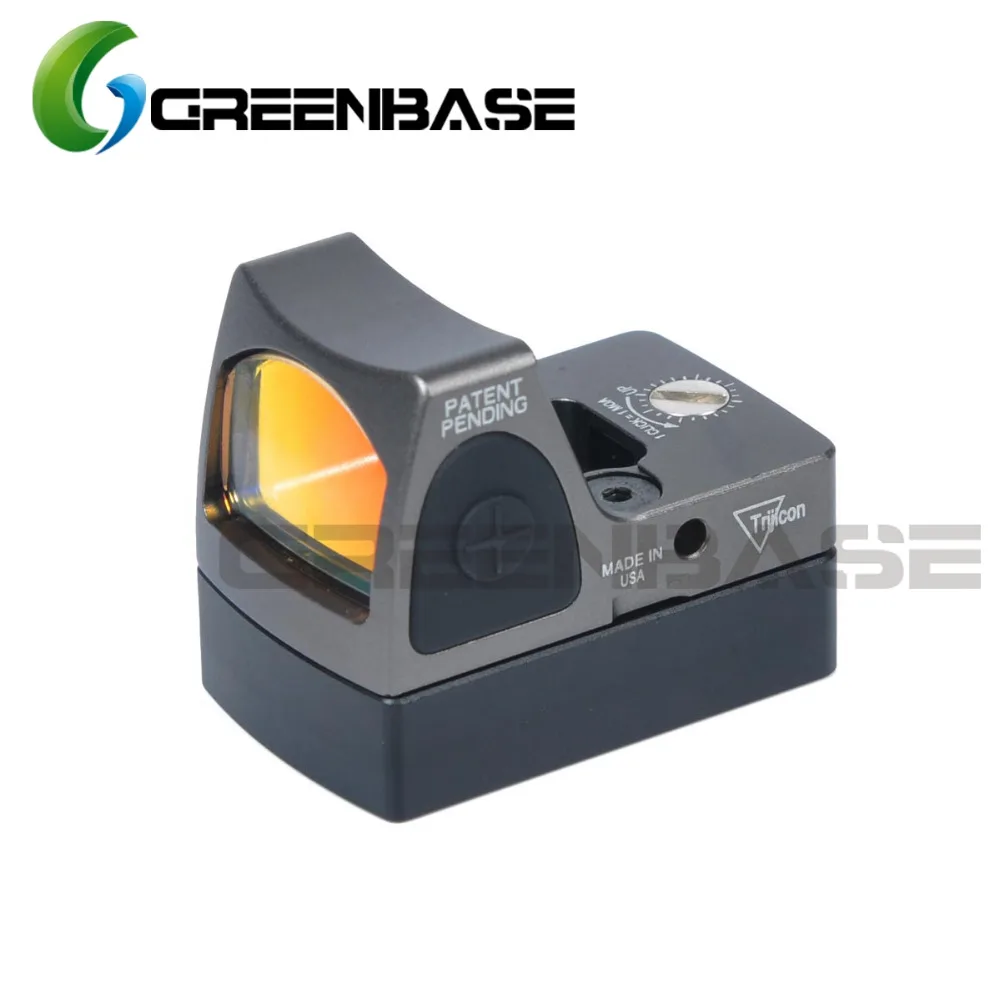 Greenbase RMR Mini Riser Mount полное вспомогательное крепление для прицела с красной точкой QD