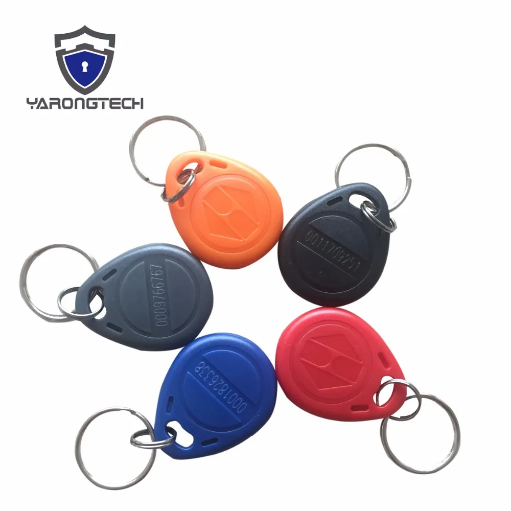 Rfid fob 125 кГц em4100 tk4100 только для чтения брелок (упаковка из 10) | Безопасность и защита