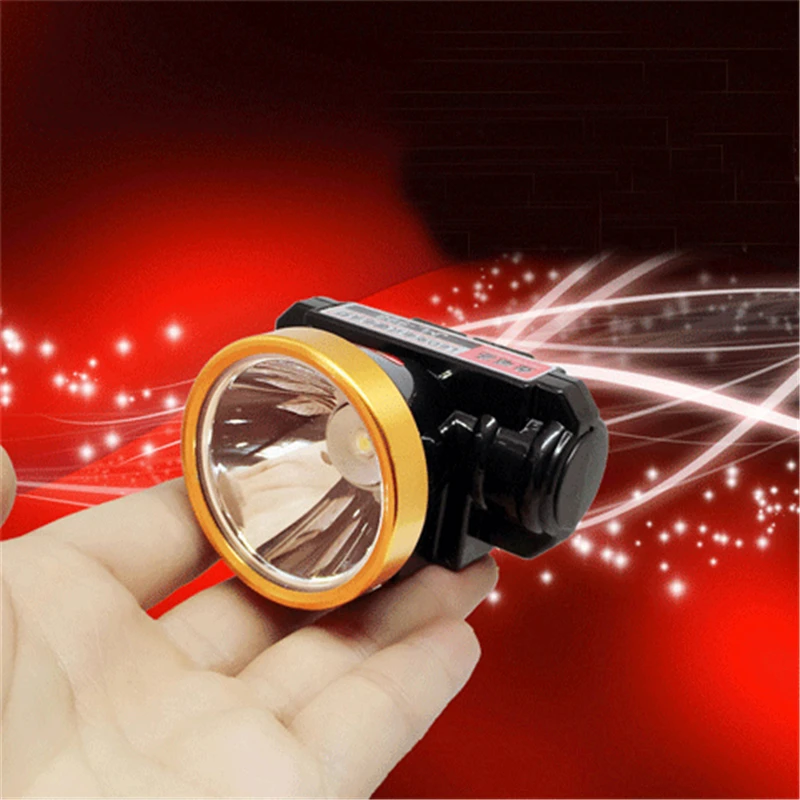 Mini Headlights recharging battery head lamps hunting headlamp bike torch night fishing light outdoor