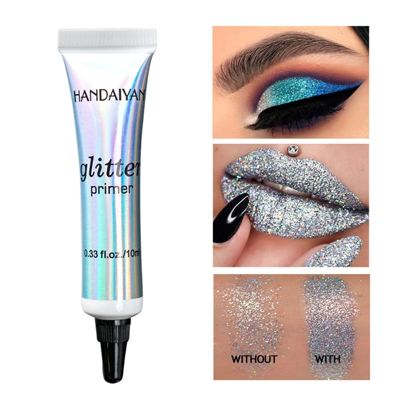 

Eyes Make Up Base Gream Eye Shadow Primer Glitter Loose Powder Fix Gel Eyeshadow Glue Long Lasting For Sequin Easy to Wear