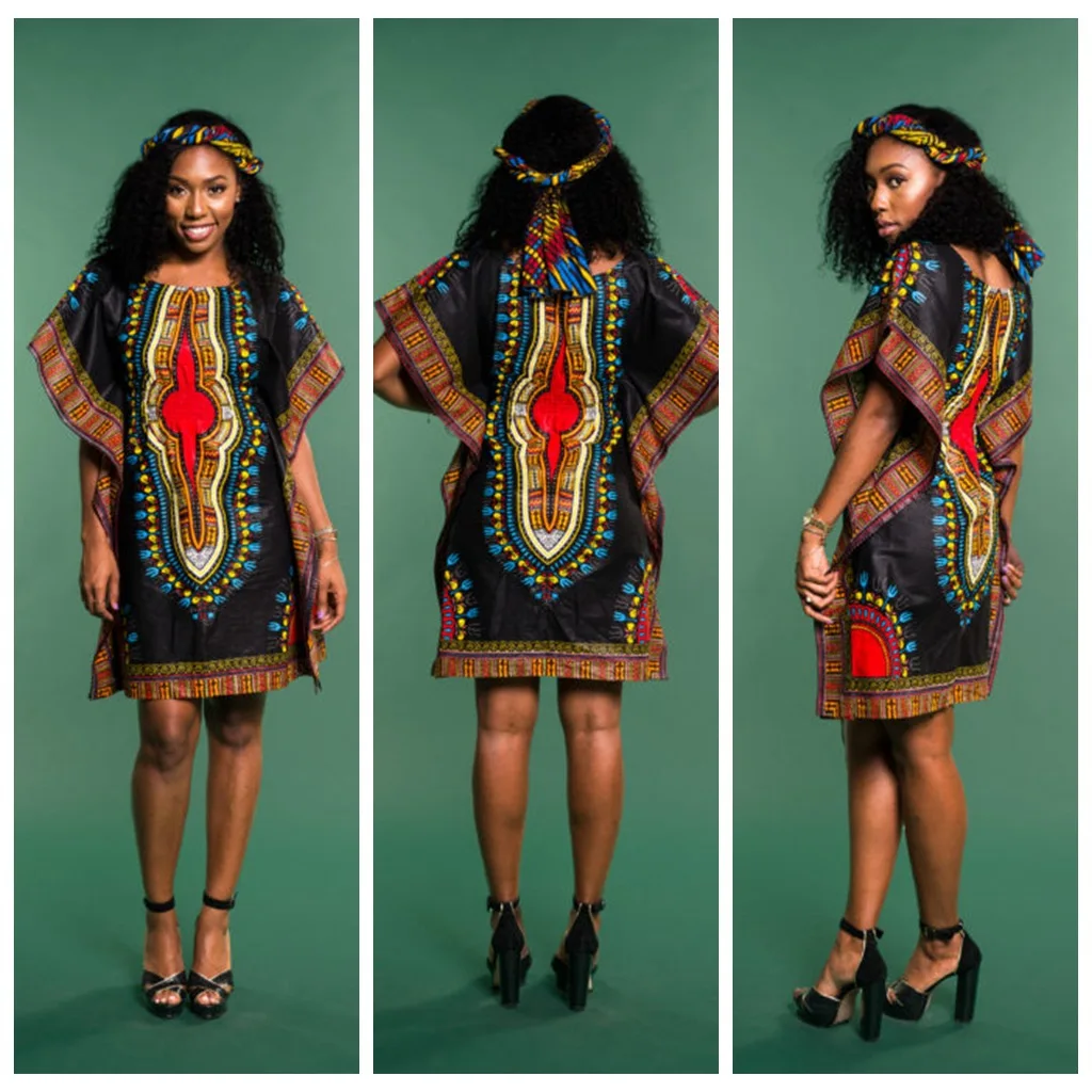 2019 New Arrival Fashion Style African Women Dashiki Dress In Africa Clothing From Novelty 