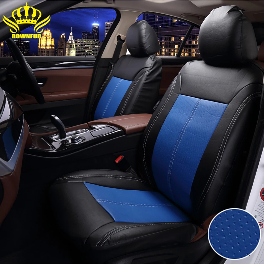 New Luxury PU Leather Auto Universal Car Seat Covers Automotive Seat