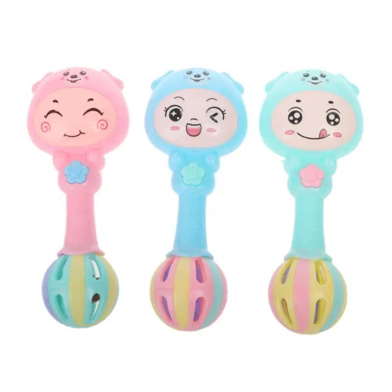 

Baby Rattles Toy Intelligence Grasping Hand Bell Educational Toys Baby Toys Toddler Infant
