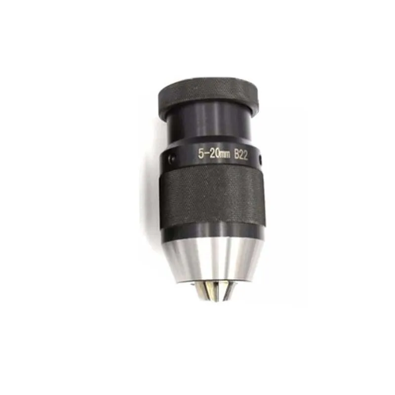 B22 Drill Chuck range 5 20mm Drill Chuck Arbor Self Tighten Keyless