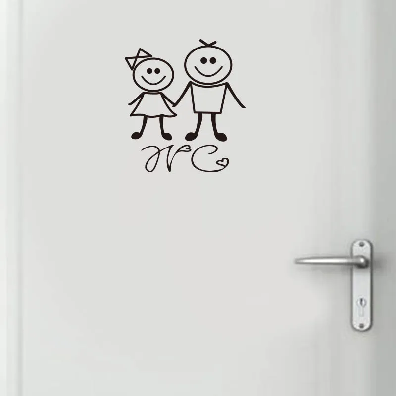 10 Style WC Wall Sticker for Toilet Door Waterproof Stickers Bathroom Decor house Family Home Decoration mural WC wallpaper 10 Style WC Wall Sticker for Toilet Door Waterproof Stickers Bathroom Decor house Family Home Decoration mural WC wallpaper