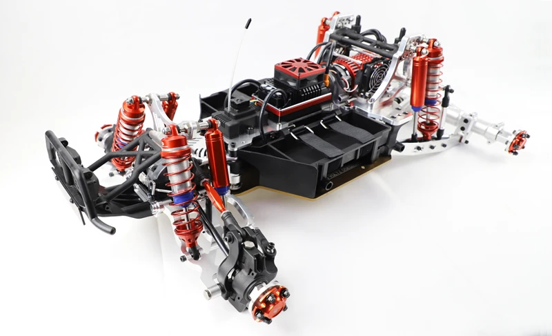 FID Dragon hammer voltz 2019 Версия 8S с запасным колесом масштаб 1/5 полноприводный задний