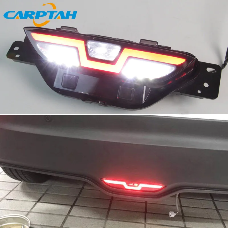 

1PCS LED Rear Fog Lamp For Toyota C-HR CHR 2016 2017 2018 Car LED Bumper Light Brake Light LED Reverse Light Reflector