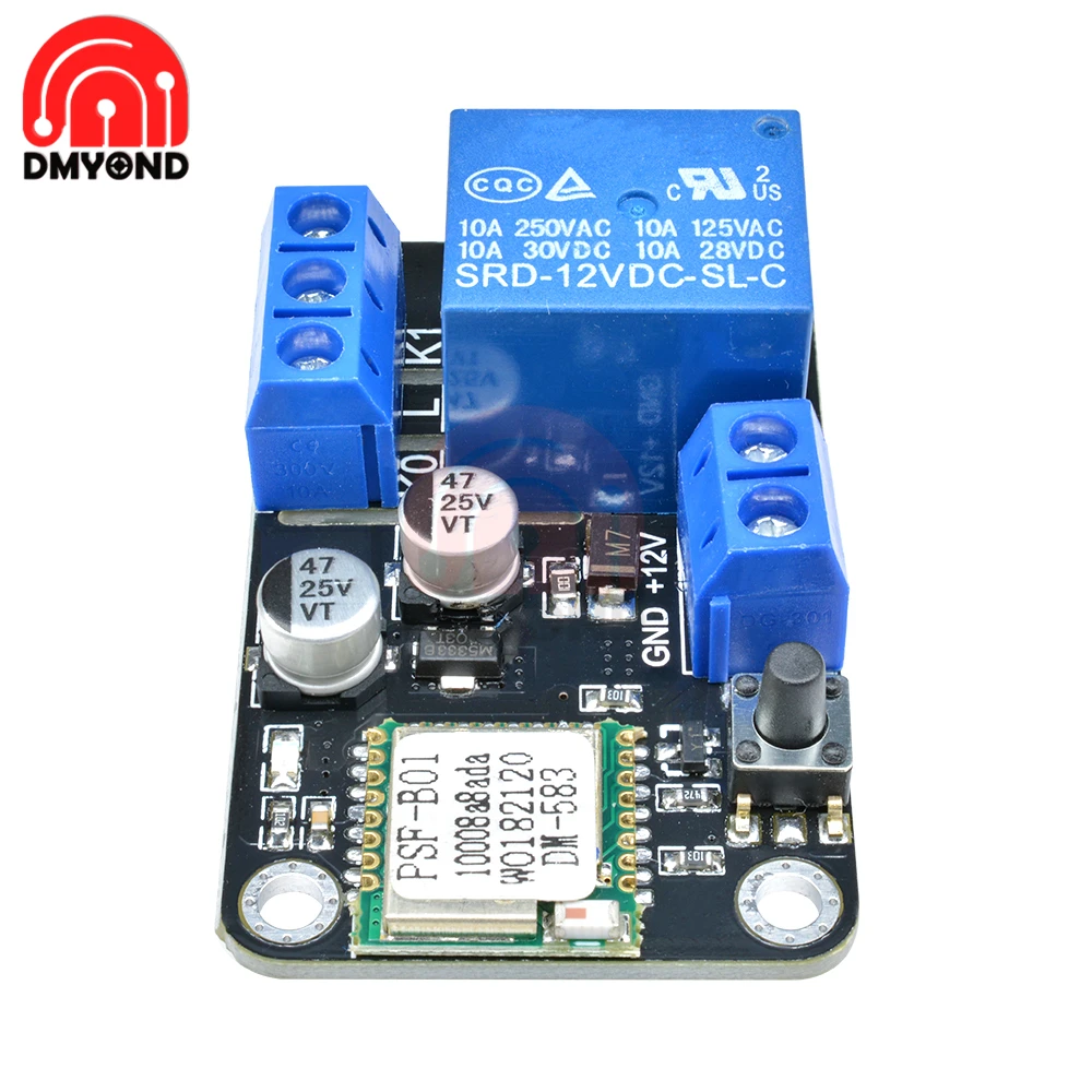 Беспроводной переключатель ESP8265 с Wi Fi и таймером 12 В постоянного тока релейный