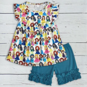 

CONICE NINI Summer Design Wholesale Beach Boutique Girl Party And Birthday Clothing Set 2GK904-1250-HY