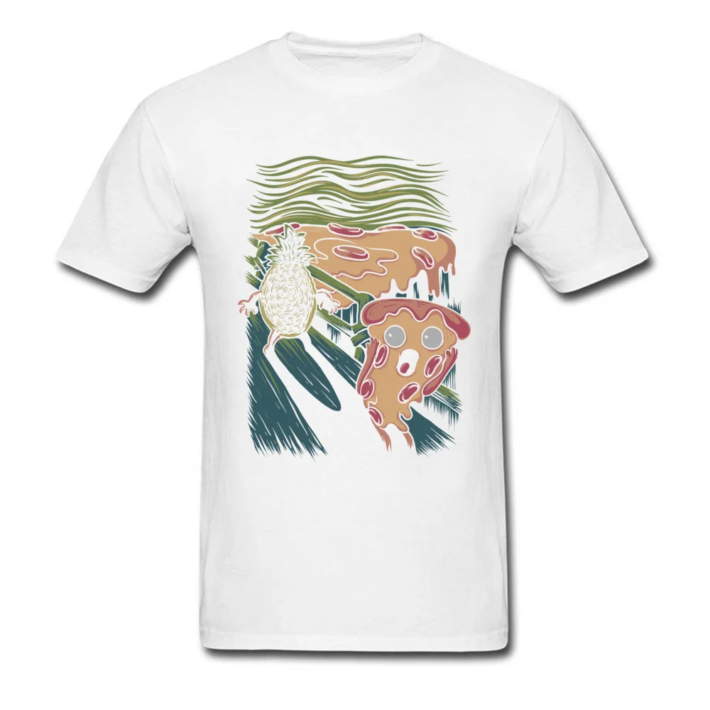 Pizza Nightmare Special Young Tshirts O-Neck Short Sleeve Cotton Fabric Tops T Shirt Casual Tops & Tees Drop Shipping Pizza Nightmare white