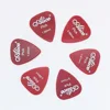 6 pieces Alice Guitar Picks in 1 Color Full Thickness 0.58 0.71 0.81 0.96 1.2 1.5 mm Black/White/Yellow/Red/Green/Blue/Orange ► Photo 3/6