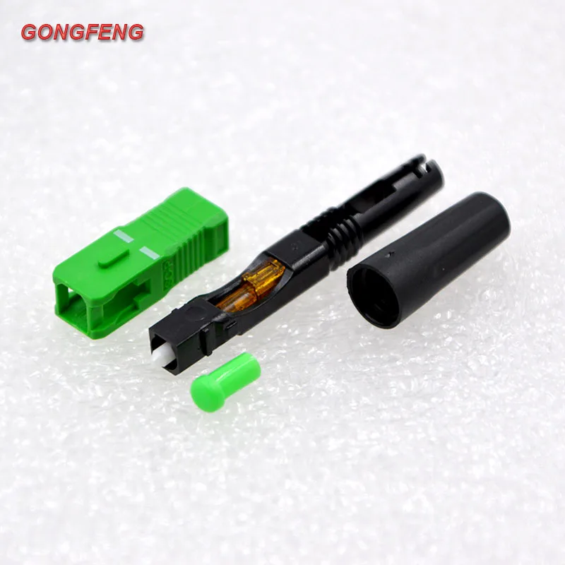 GONGFENG 100 шт. новинка горячая распродажа SC/APC оптическое волокно быстрый разъем