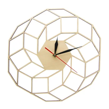

Modern Bohemian Dream Catcher Wall Hanging Watch Clock Dreamcatcher Nursery New Home Gift Silent Wooden Clock Decoration