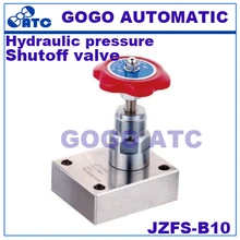 Высокое качество запорные клапаны JZFS-B10 M8* 45 горизонтальная плита соленоид направленный клапан давления высокого давления jzfs запорный клапан