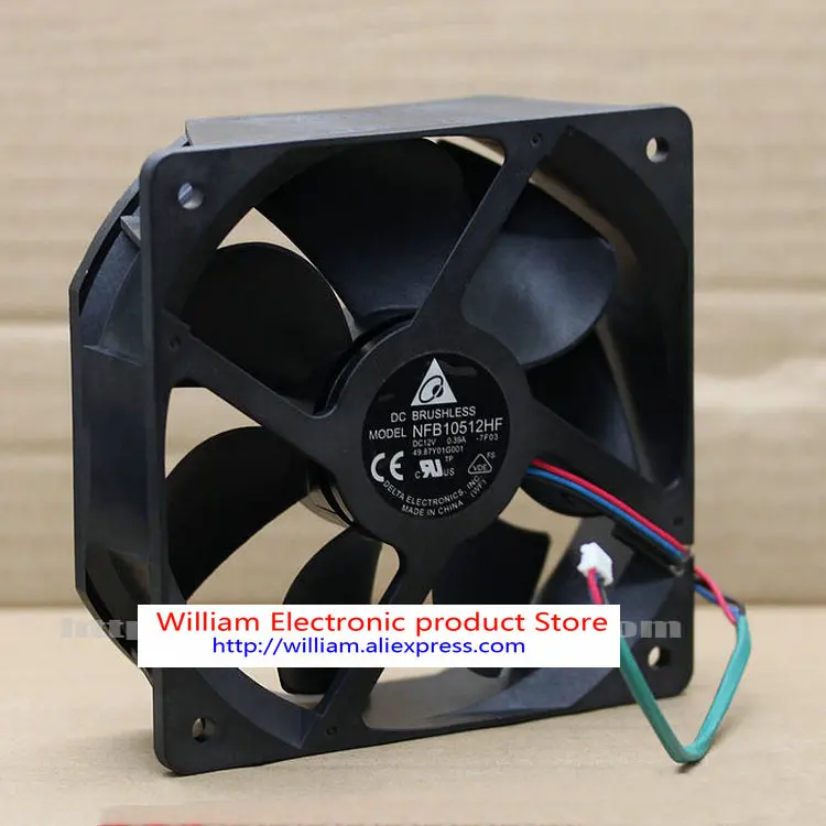 Новый оригинальный NFB10512HF 7F03 DC12V 0.39A для проектора Вентилятор охлаждения