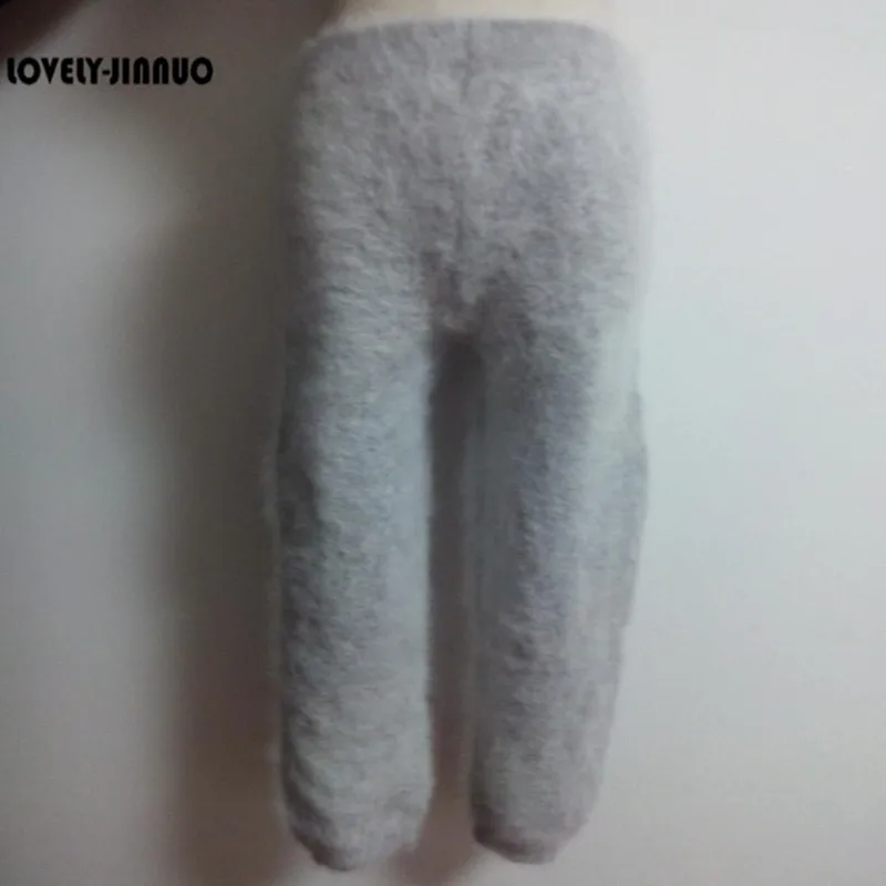 

New Women's winter mink cashmere knitted leggings/trousers thick warm pants free shipping JN234A