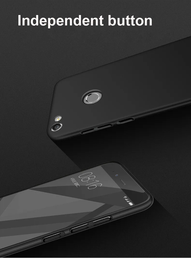 luxury hard plastic matte case for xiaomi redmi note 5a prime 08