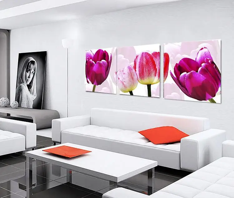 3 Pieces High Quality Hot Sell The Family Decorates Print in Oil Painting On Canvas Wall Art Picture Gift | Дом и сад
