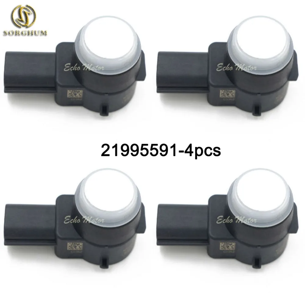 

NEW SET (4) 21995591 PDC Parking Sensor Reverse Assist for GM 0263003404