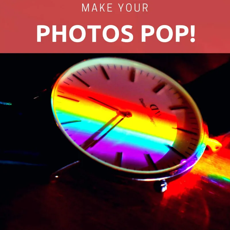 Инструмент для быстрой фотосъемки Rainbow оптическое стекло прямоугольный